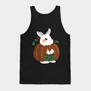 White Rabbit Pumpkin Spice Costume _  Bunniesmee Halloween Edition Tank Top